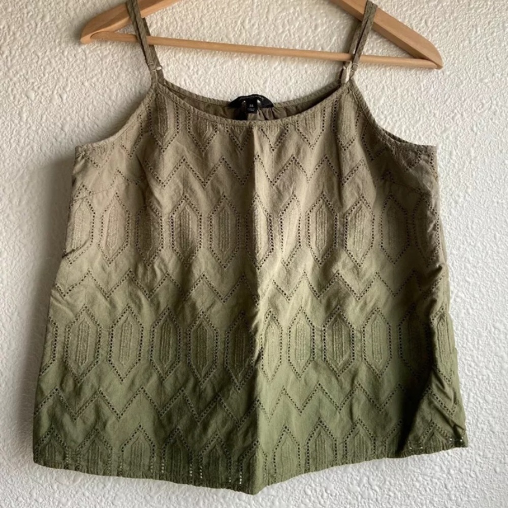 Ombré Banana Republic Green Tank